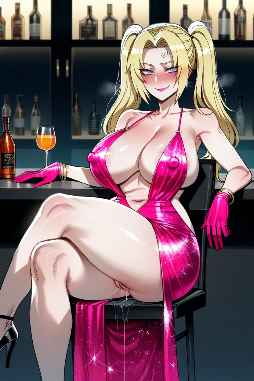 Visible Pussy, Closed Mouth, Ass Hentai AI Porn
