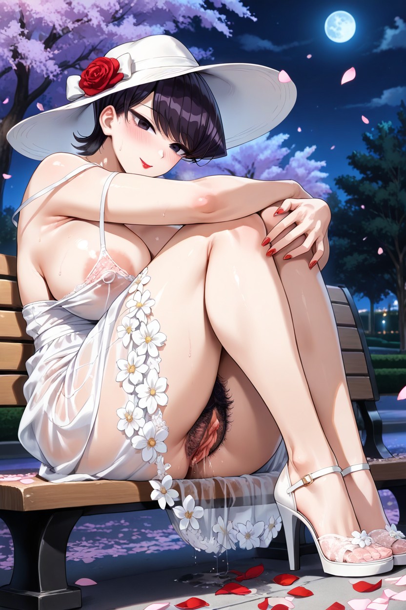 Big Ass, Night, Beautiful Pussy Hentai IA