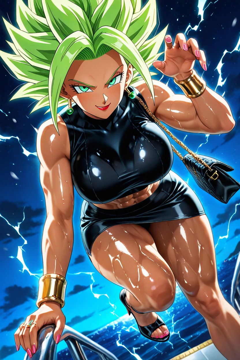 Perspectiva Baja, Motion Blur, Perfect Sexy Feet Hentai IA