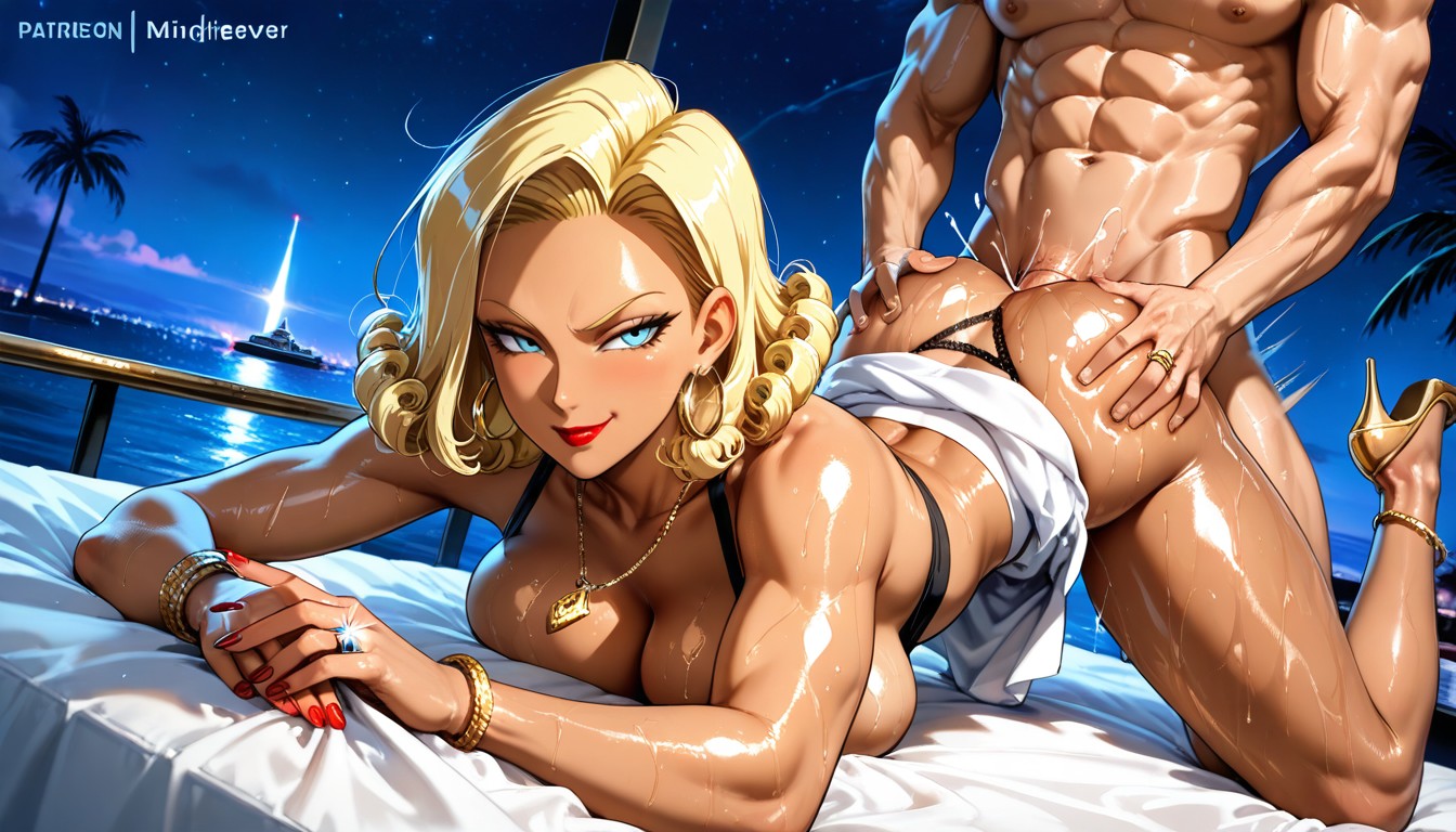 Beautiful Image, White Skirt, Wind In Hair Hentai AI Porn