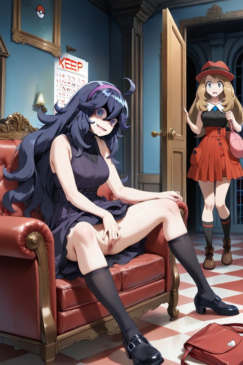 No Hat, Keep This Face Orientation, No Glasses Hentai IA
