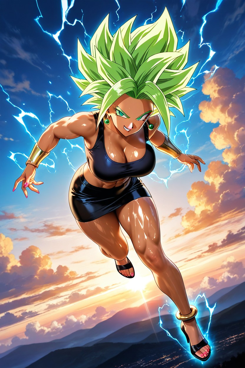 Body, Pelo Rubio, Sky Hentai IA
