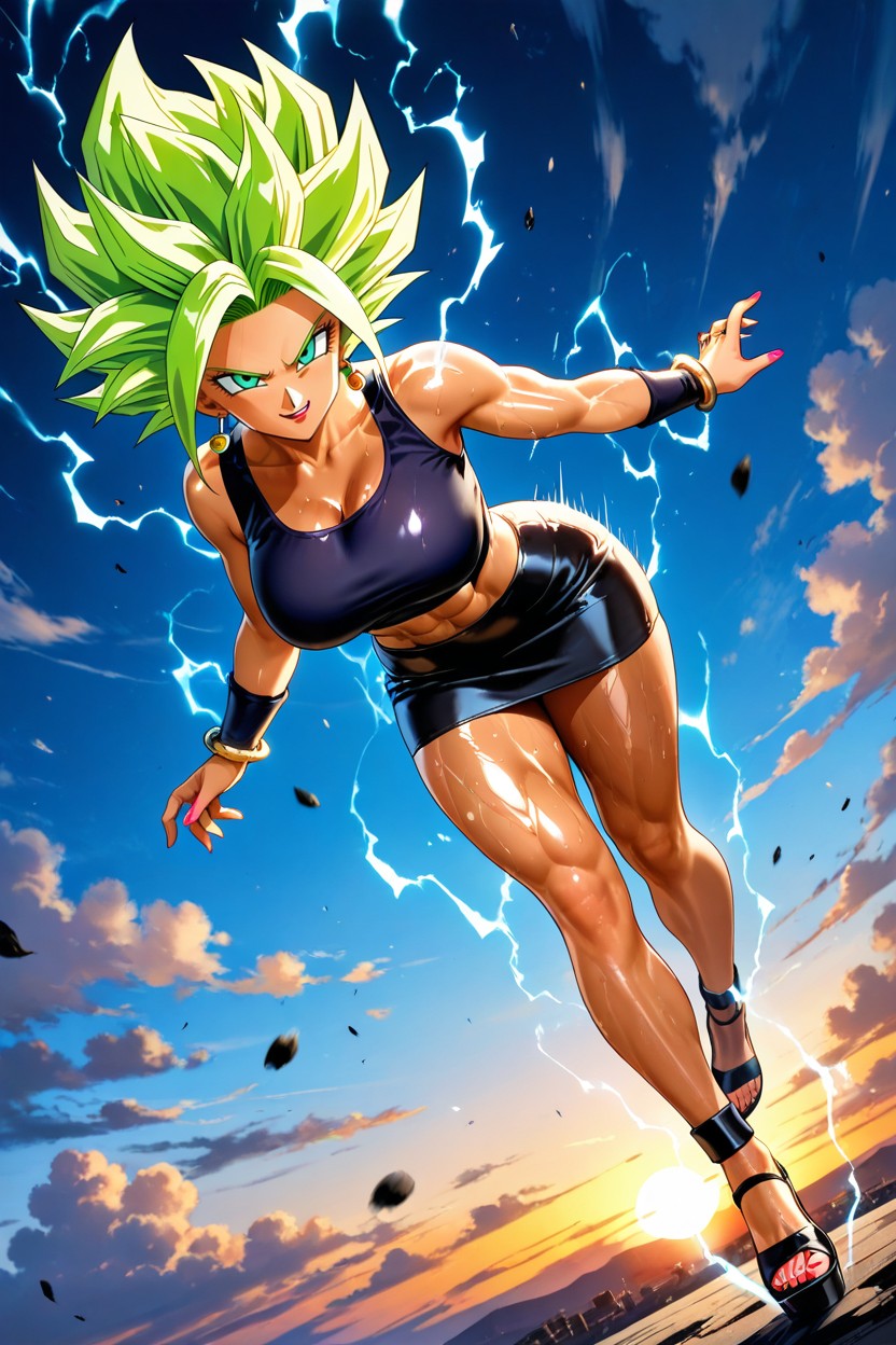 Ojos Verdes, Perfect Image, Perfect Tits Hentai IA