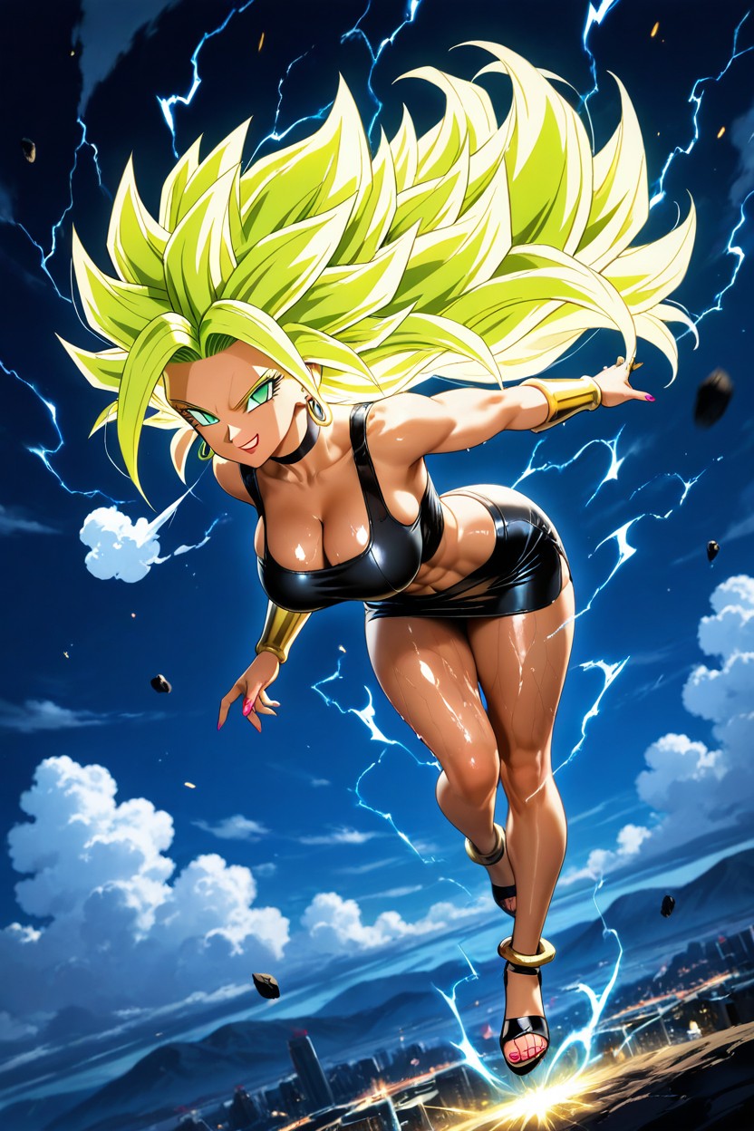 Large Breast, Clouds, Perfect Fit Body Hentai AI Porn
