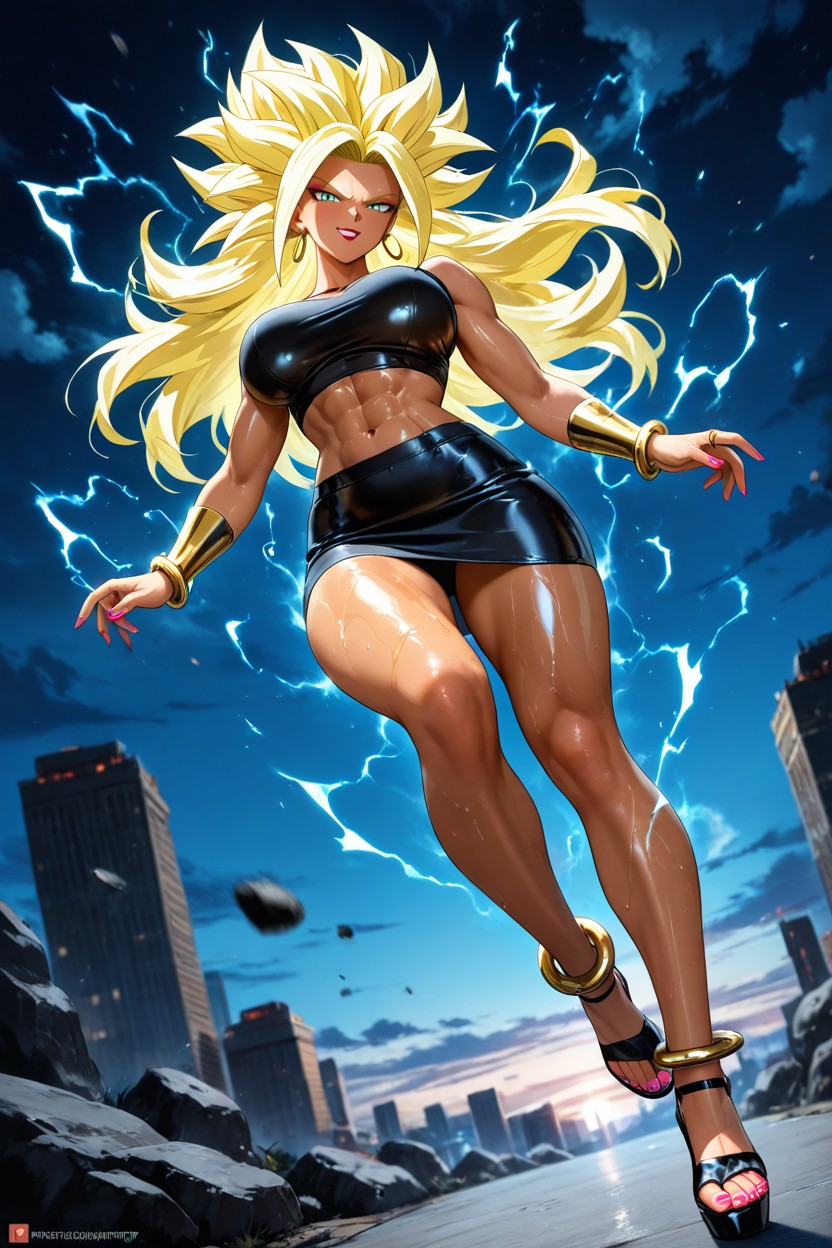 Detailed Hair, Perfect Image, Mini Skirt Hentai AI Porn