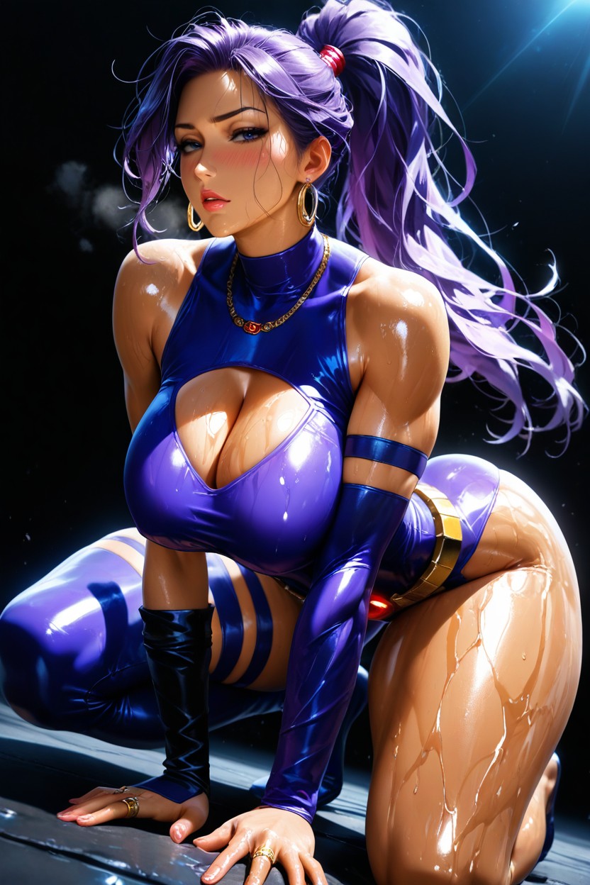Arched Back, One Leg Sleeve, Rings Hentai AI Porn