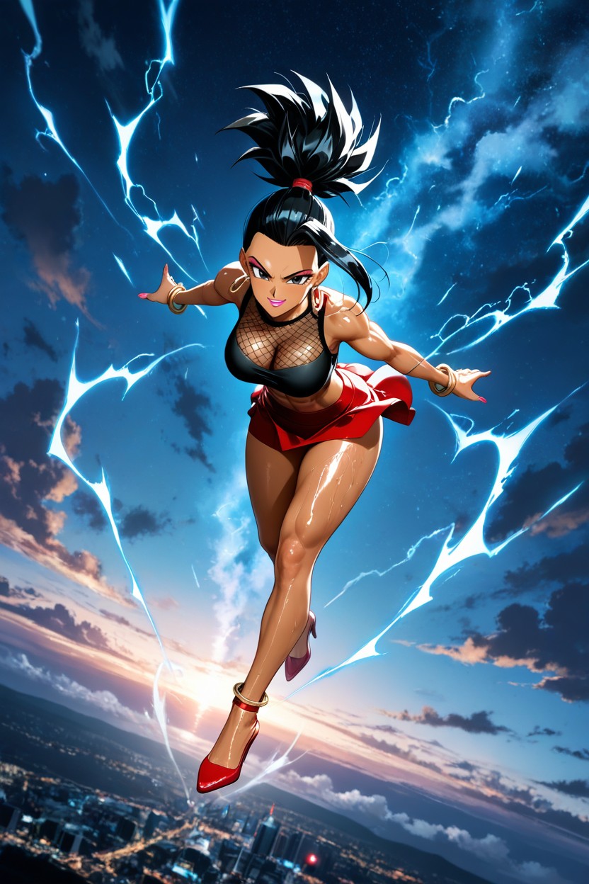 Perfect Tits, Beautiful Image, Clouds Hentai AI Porn