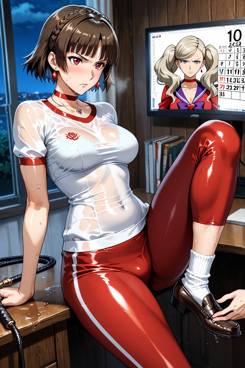 Sweaty, Takamaki Ann, 25+ Hentai AI Porn