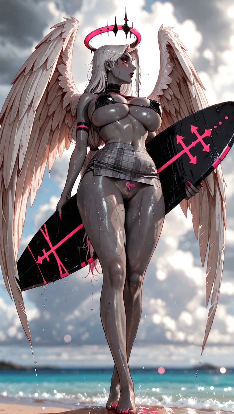 Wide Hips, Multiple Wings, Front View Hentai AI Porn