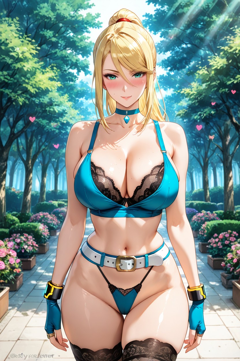 Uncensored, Sensual Pose, Standing In Front Of The Viewer Hentai AI Porn