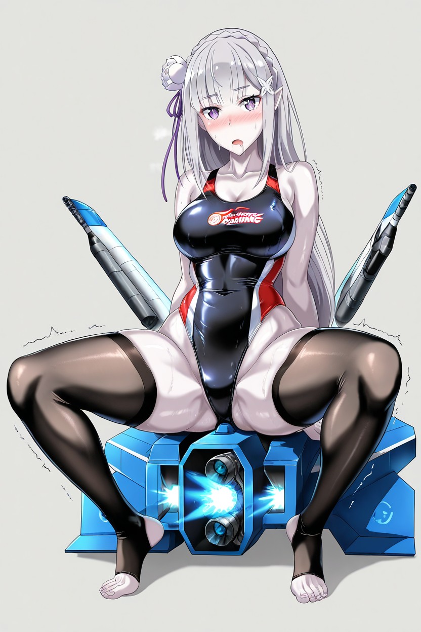 Anatomically Accurate, Official Art, Legs Apart Hentai AI Porn