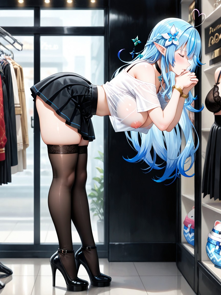 No Extra Fingers, Uncensored, Wearing Golden Bracelet Hentai AI Porn