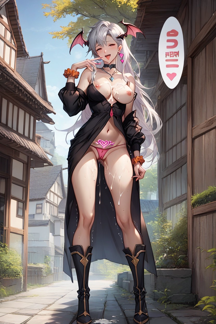 Tight Waist, Hairlessness, Cleavage Hentai AI Porn
