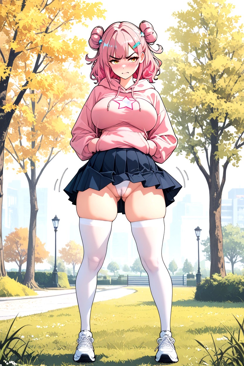 Bounce Lines, Face, Yellow Eye Hentai AI Porn