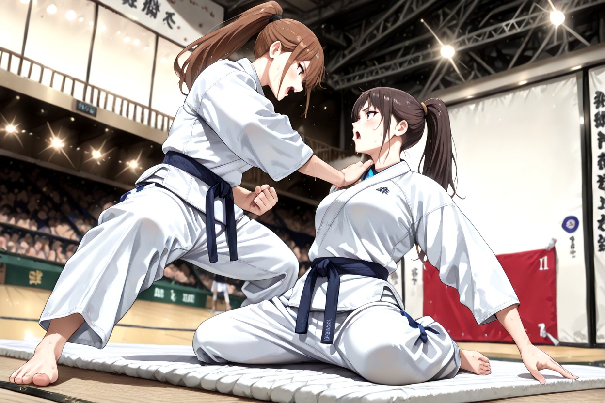 Correct Anatomy, Dynamic Action Pose, Best Quality Hentai AI Porn