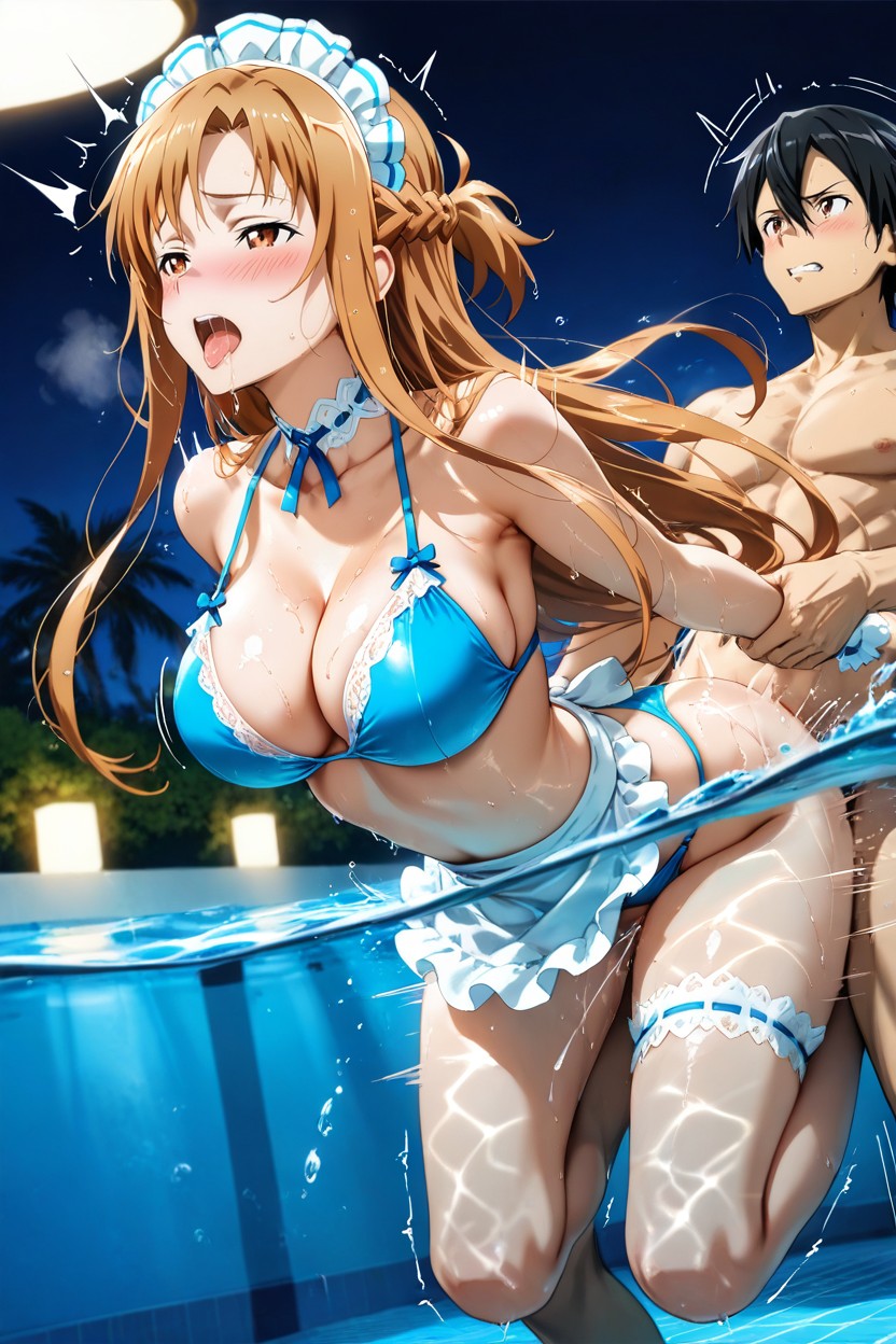 Beautiful, Dripping Wet, Cute Hentai AI Porn