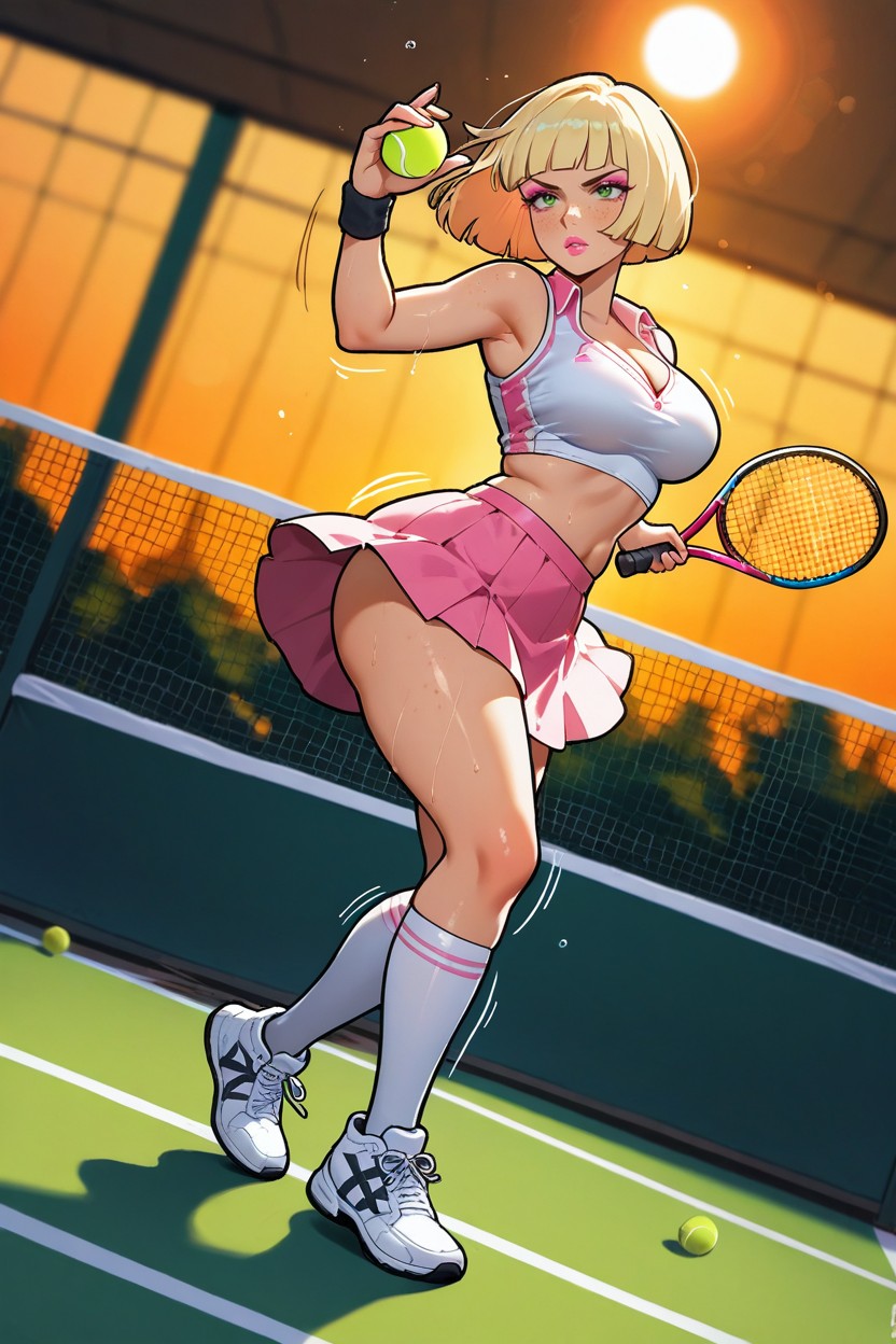 Hourglass, High Resolution, Midriff Hentai AI Porn