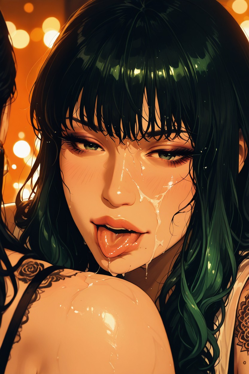Cinematic Framing, Eyes Slightly Glazed With Desire, Erotic But Artistic Tone Hentai AI Porn