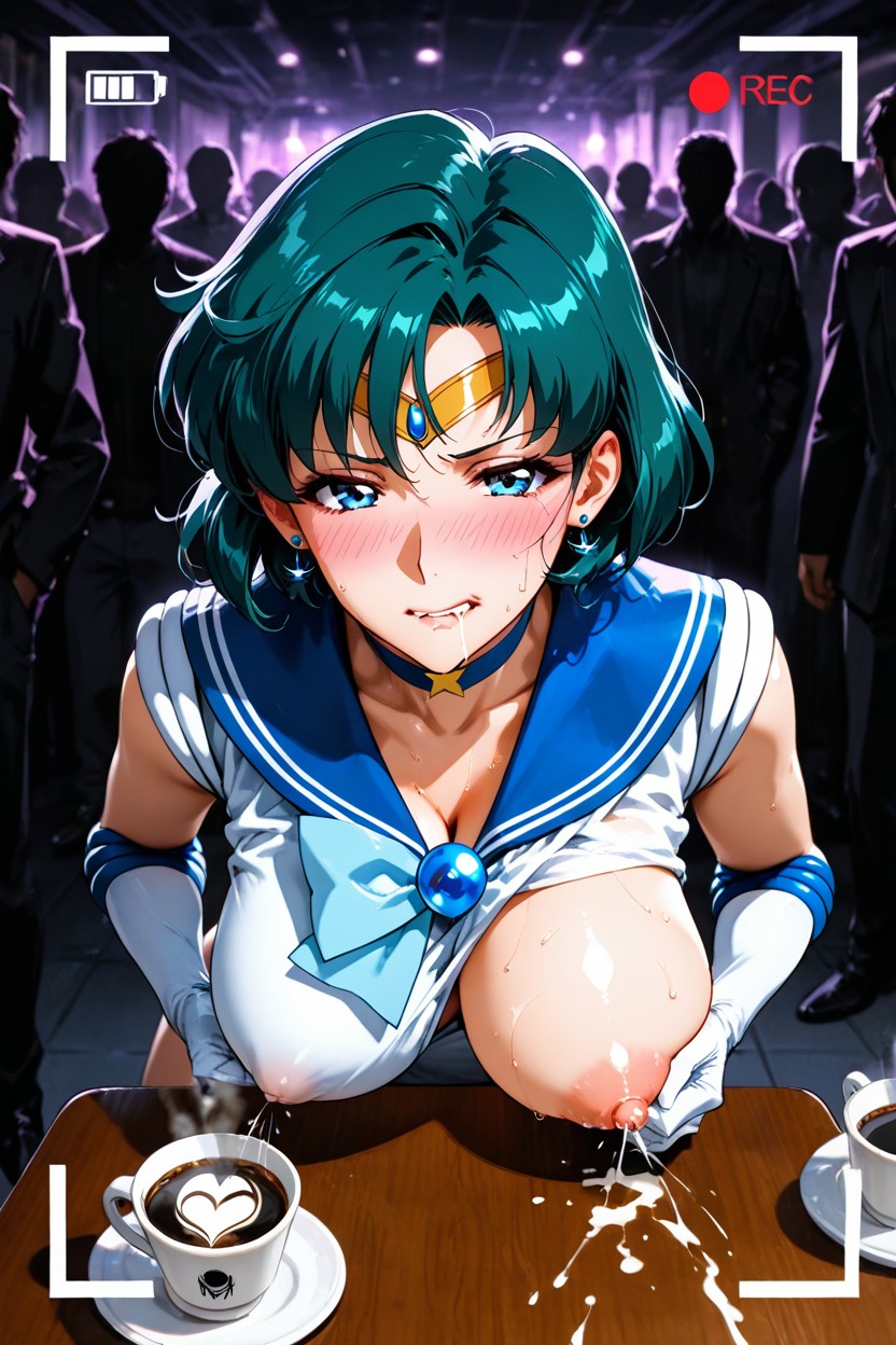 Dark Cinematic Soft Lighting, Erect Nipples, Aroused Hentai AI Porn
