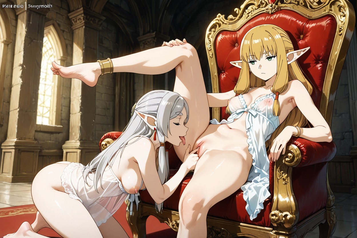 Detailed Feet, Smug Face, Kneeling Of Floor Hentai AI Porn
