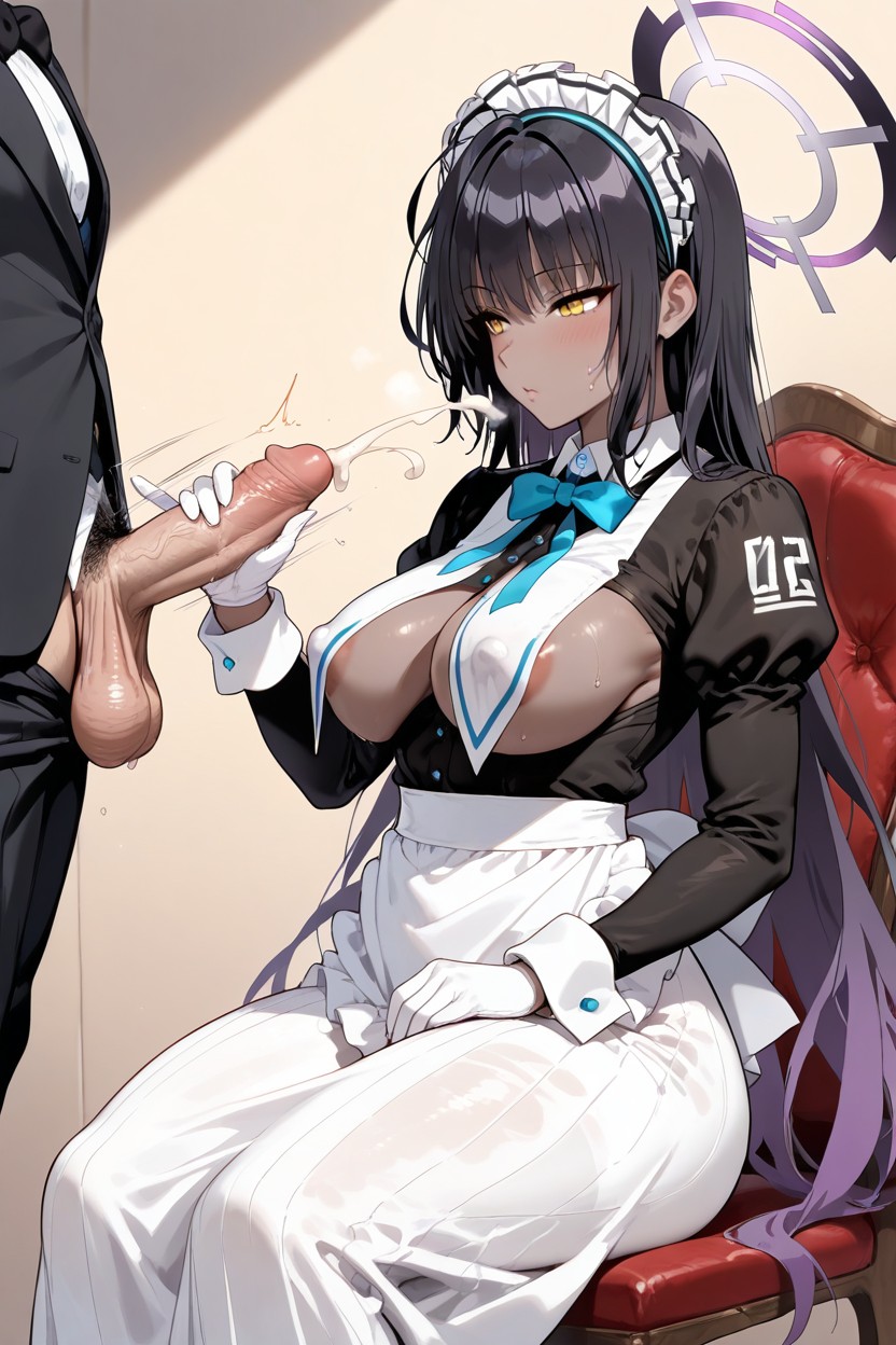 25+, Jerking Off, Thick Thighs Hentai AI Porn