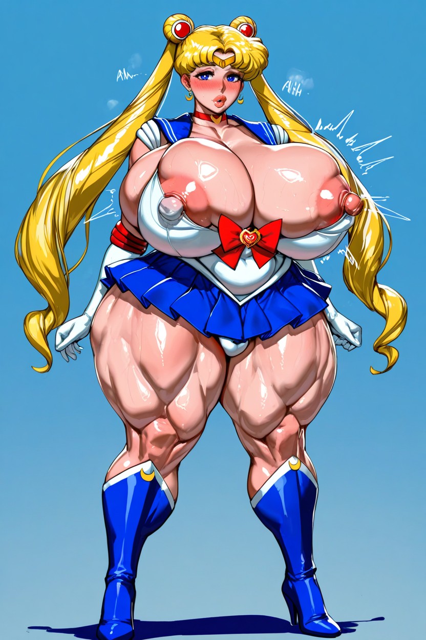 Big Lips, Large Areola, Very Big Tits Hentai AI Porn