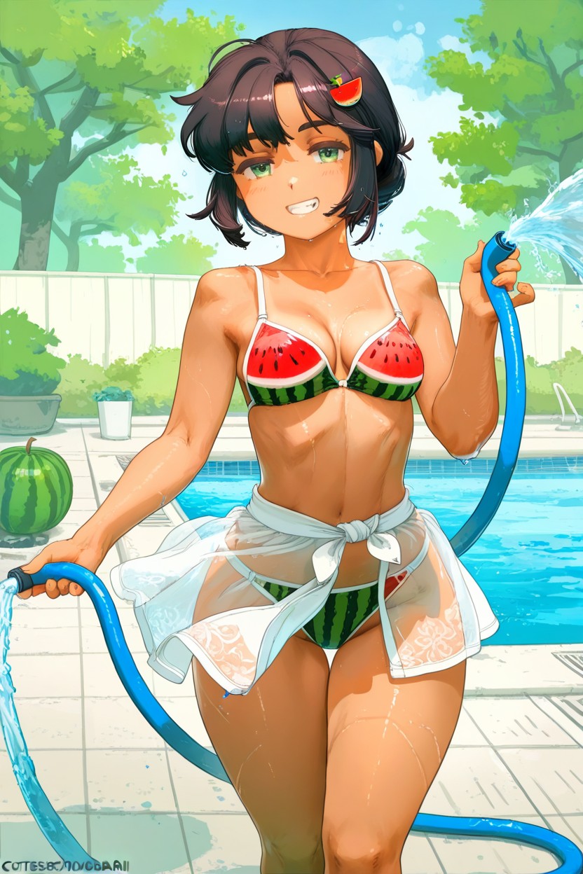 25+, Sweaty, Outdoors Hentai AI Porn