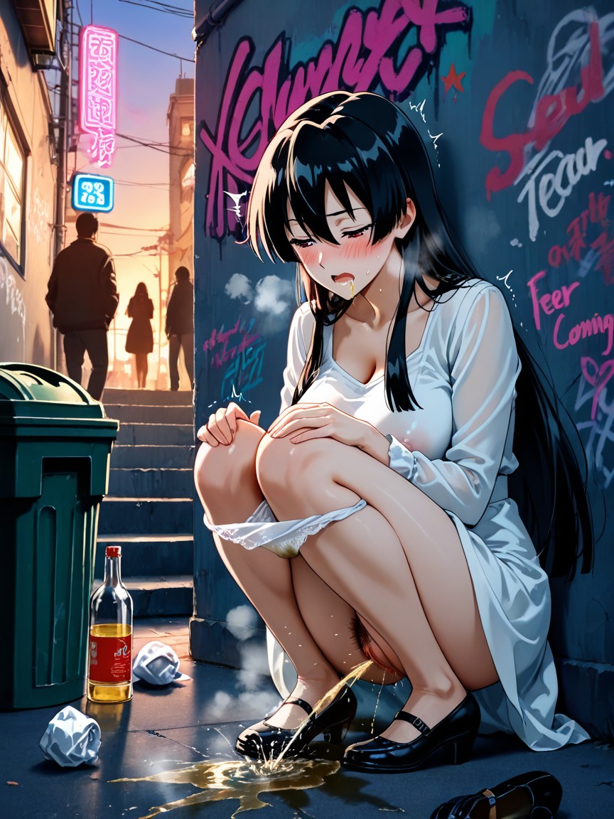 Closed Pussy, Embarrassing, Neatly Ends Hentai AI Porn