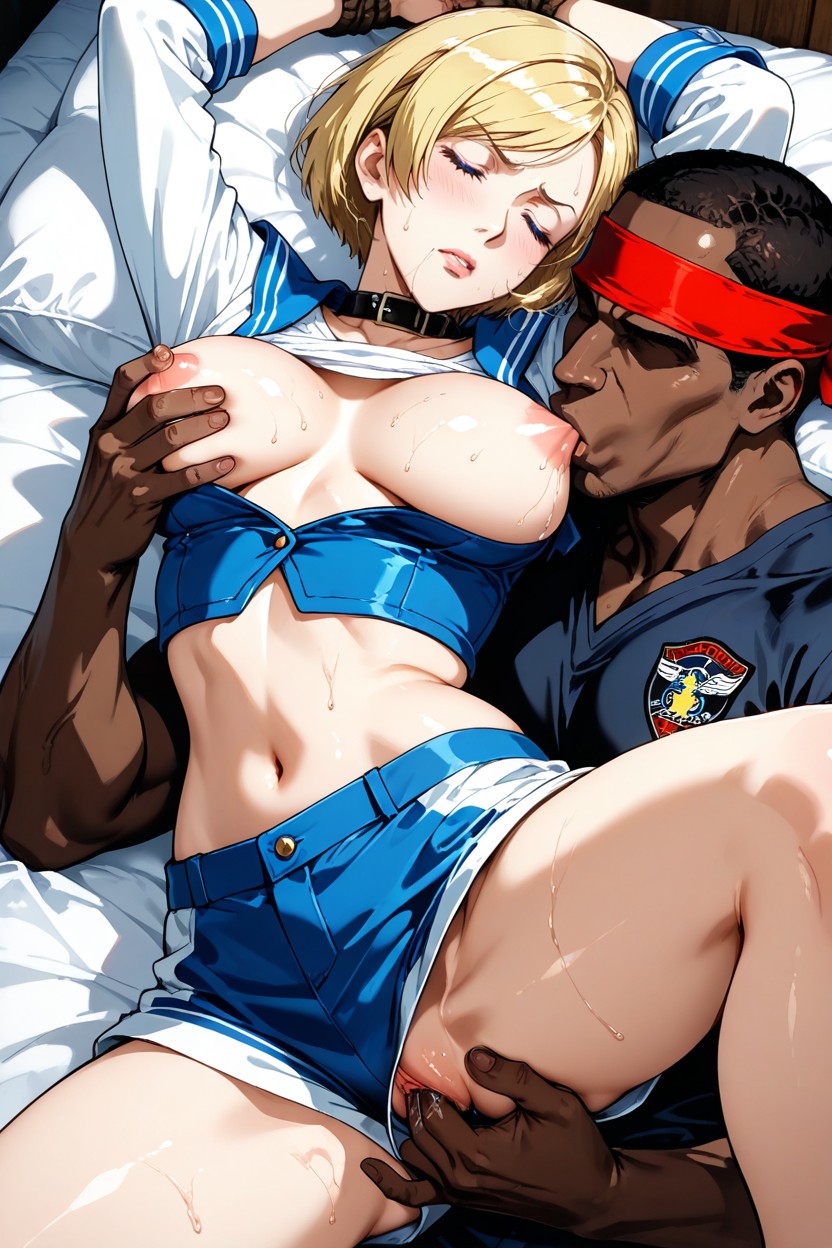Black Collar, Interracial, Skinny Hentai AI Porn