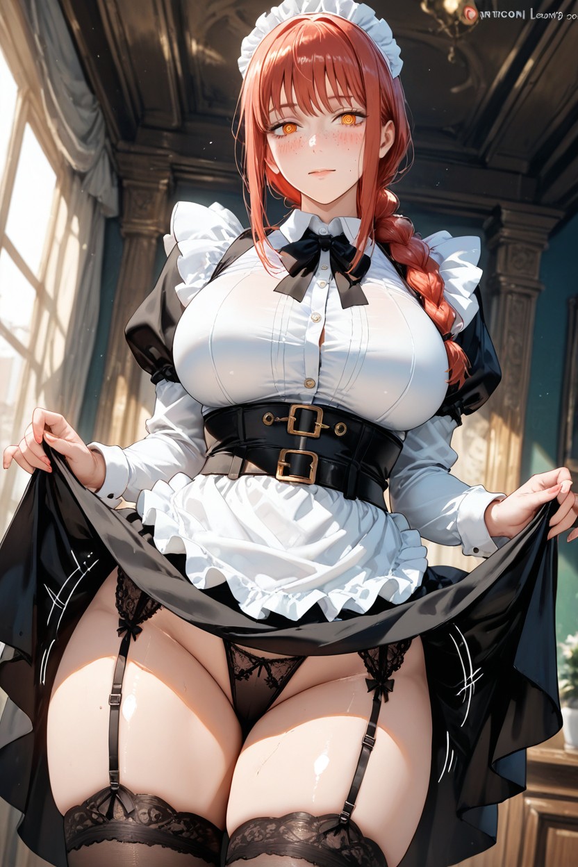 Ultra Hd, Very Red Hair, Skinny Hentai AI Porn