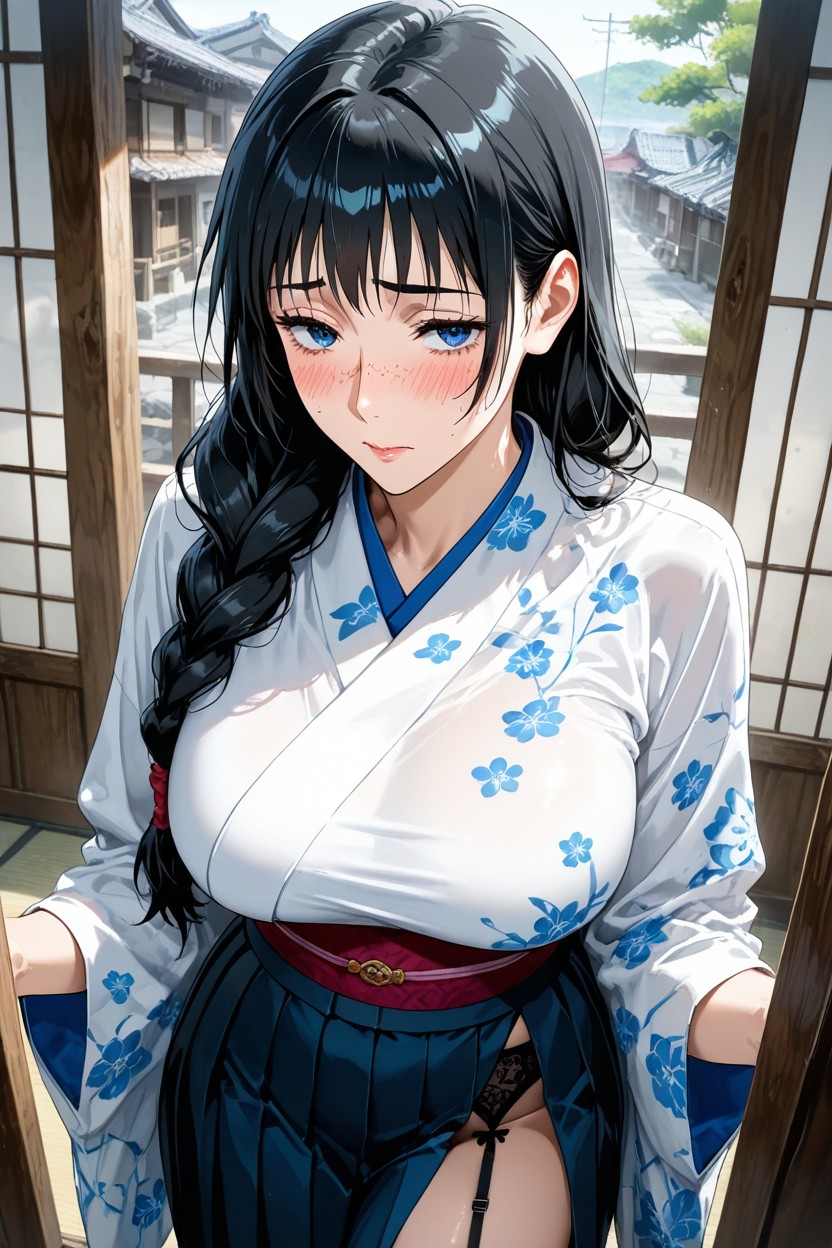 Perfect Face, Garter Belts, In Universe Hentai AI Porn