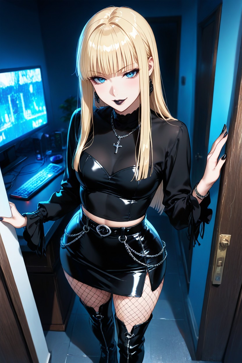 20+, Delgada, High Detailed Hentai IA
