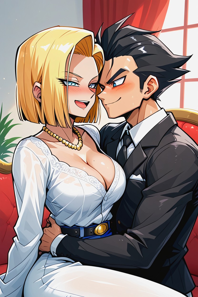 Orgasm, Showing Their Bodies And The Elegant Backdrop, Long Sleeves Hentai AI Porn