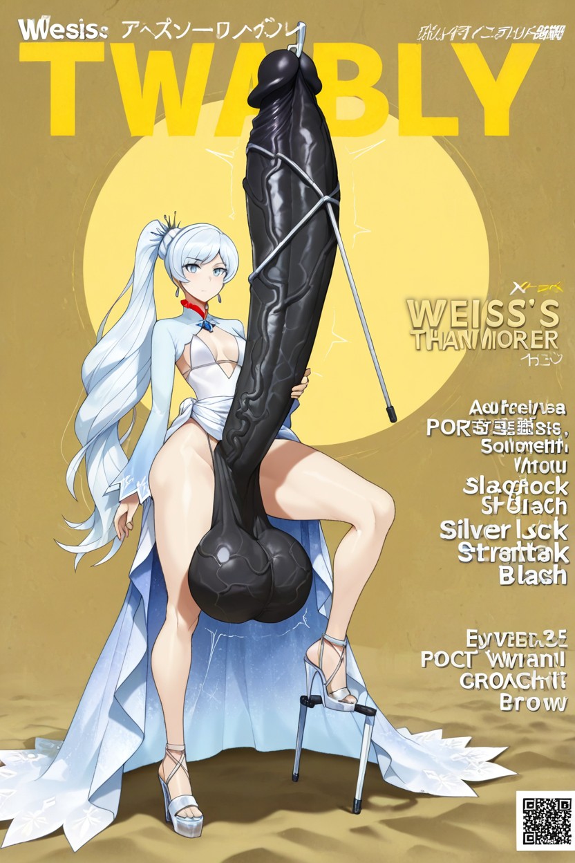 Full Body, Weiss Schnee From Rwby, Golden Lotus Feet Size Hentai AI Porn