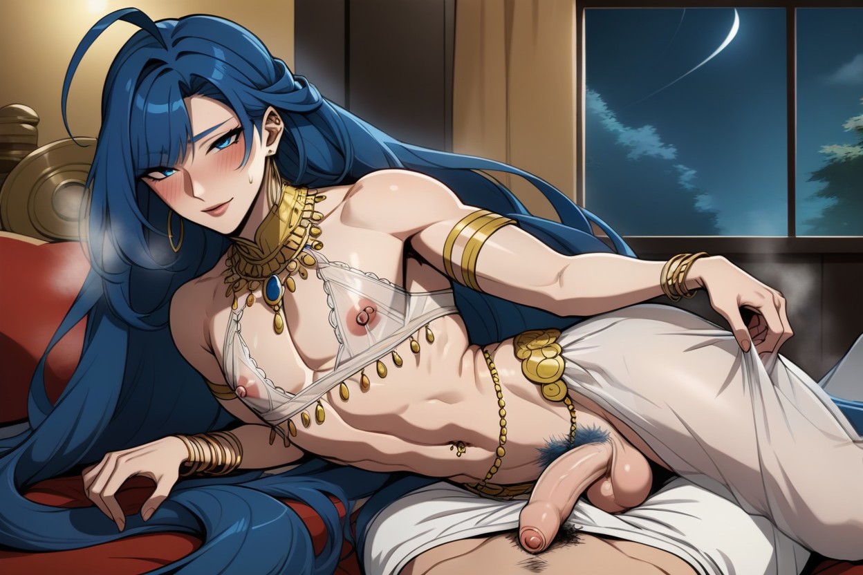 Phimosis Foreskin, Body Chain, High Detailed Hentai AI Porn