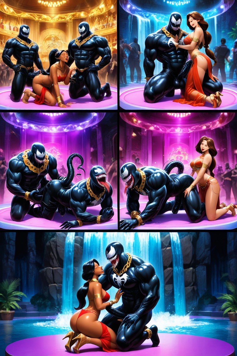 Harem, Cinematic, Perfect Tits Hentai AI Porn