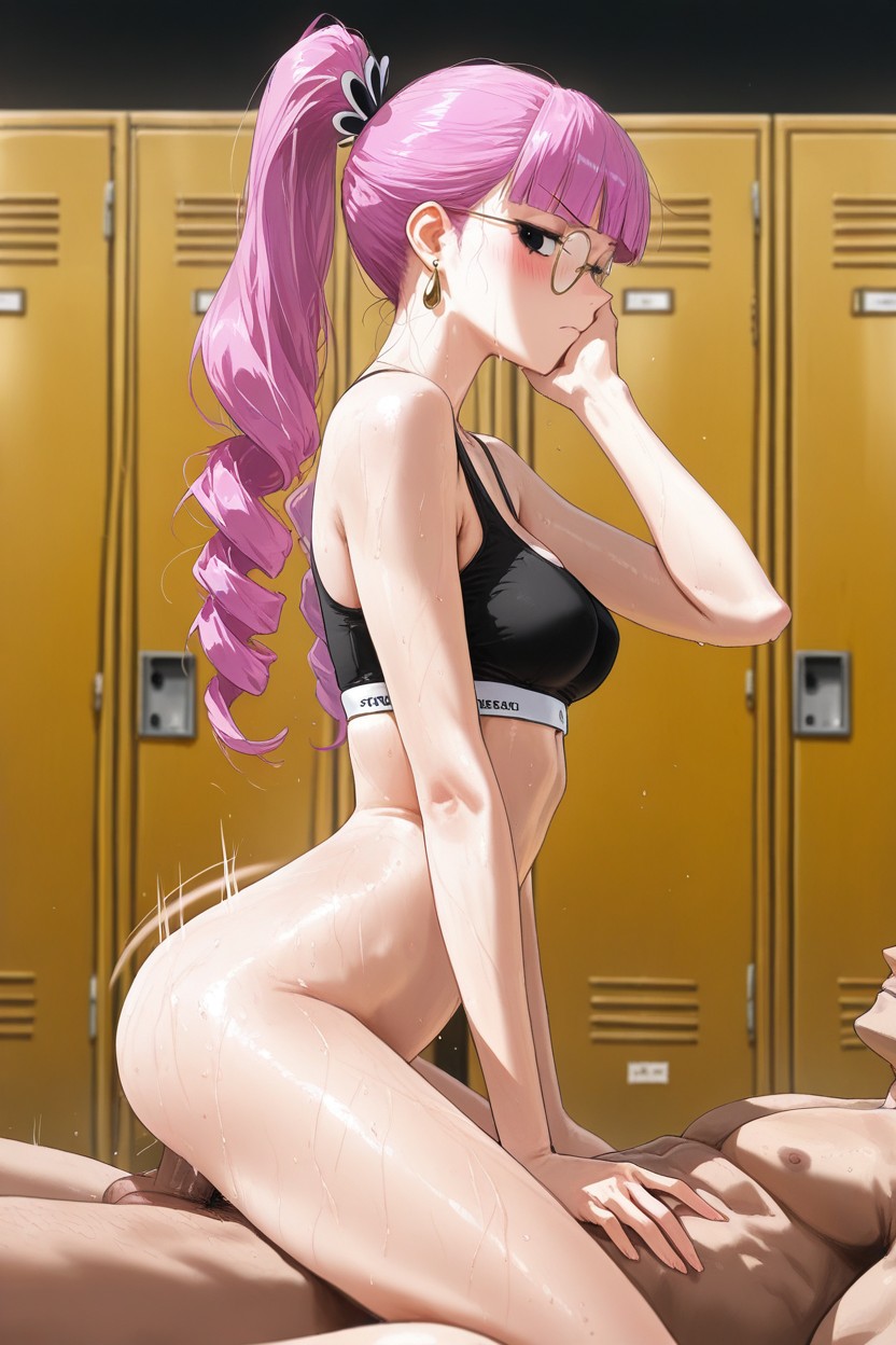 Famale Domination, Earings, Vaquera De Lado Hentai IA