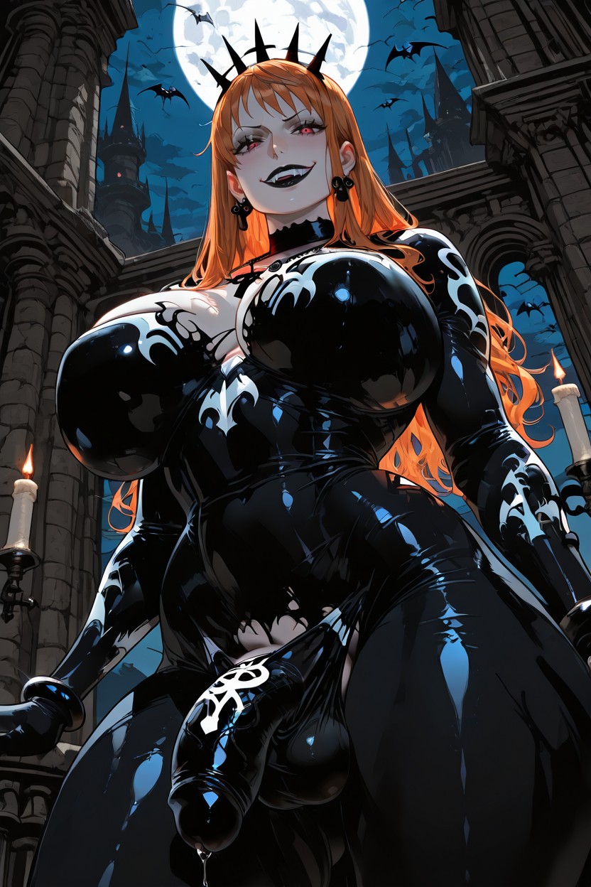 Symbiote Still Covering Her, Candles, Mountains Hentai AI Porn