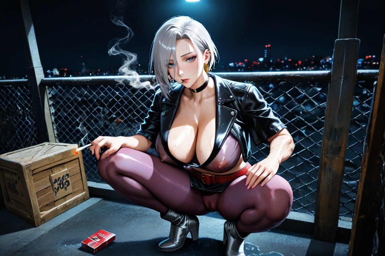 Steamy, Musculosa, Sweaty Hentai IA