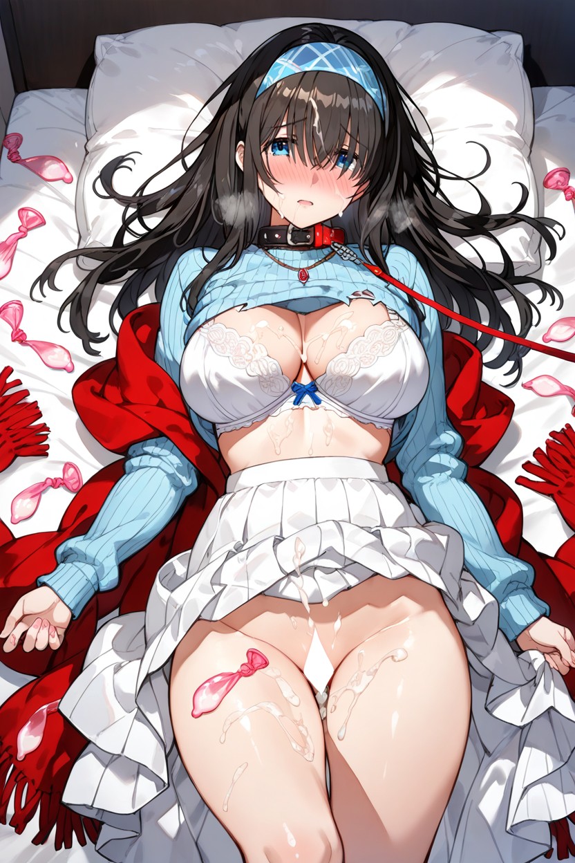 High Precision, Sweater, Long Hair Hentai AI Porn