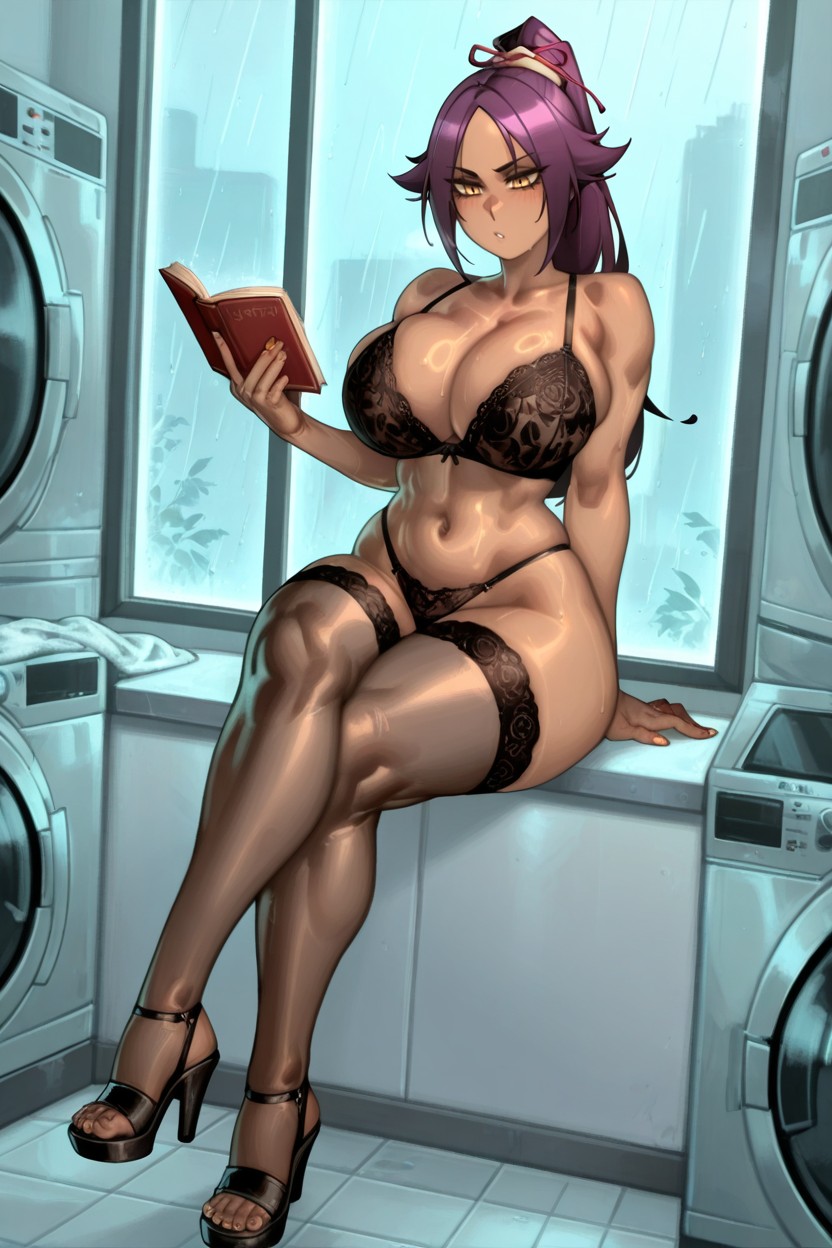 Gleaming Skin, Snatched Waist, Ultra Detailed Hentai IA