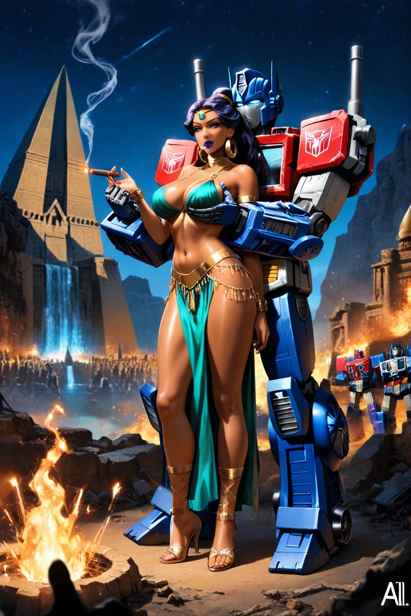 K, Princess Jasmine From Aladdin, Perfect Tits Tanned Skin Detailed Hentai AI Porn