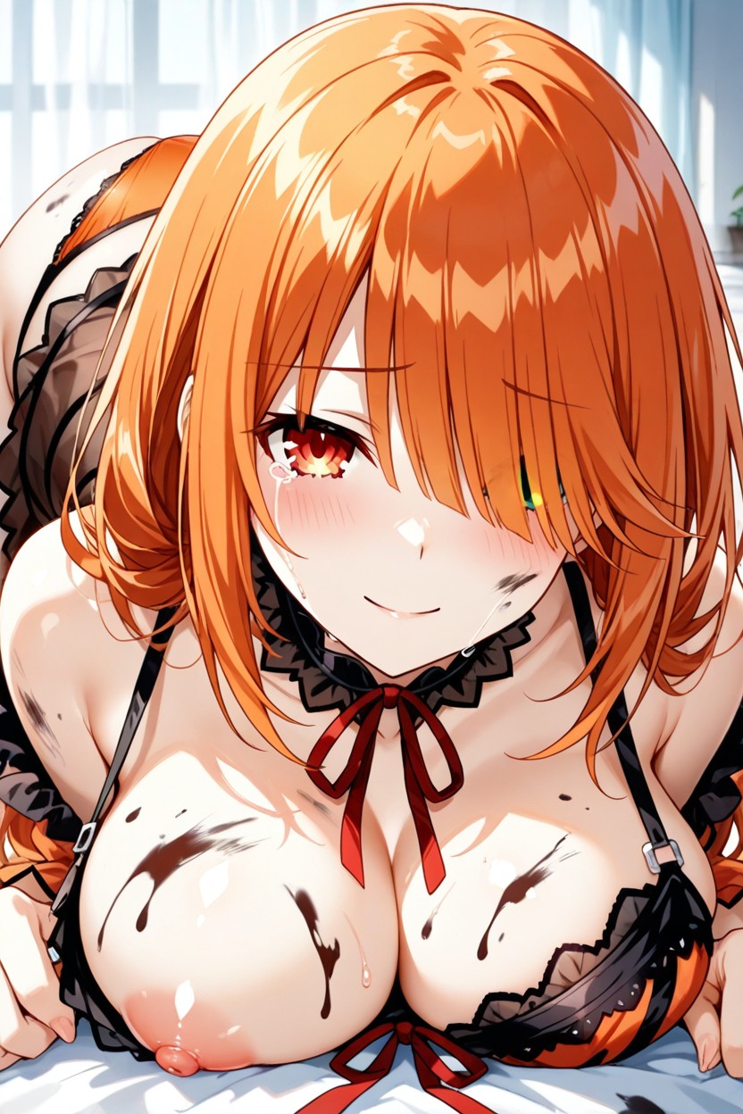 Soft, Beautiful Face, Hair Color Matching Tokisaki Kurumi From *date A Live* Hentai AI Porn