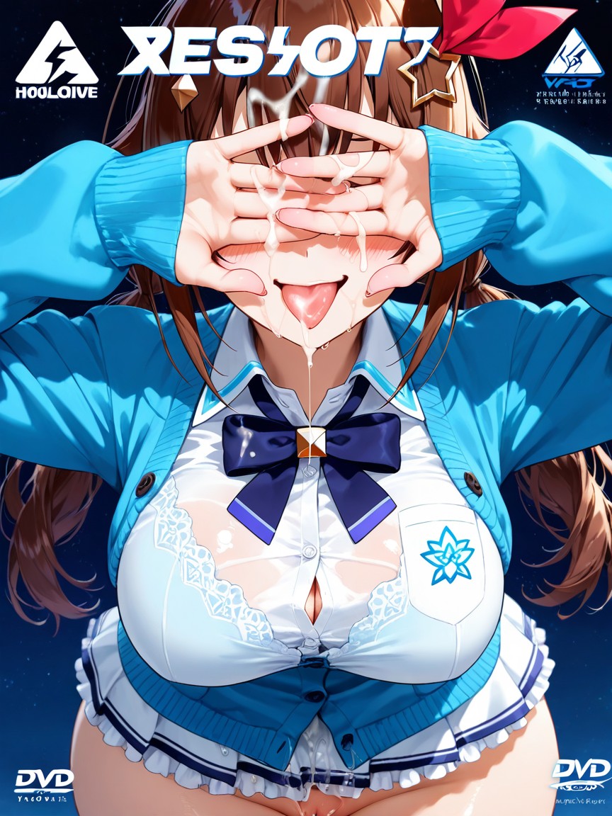 High Twintail Hair, Ultra-fresh Skin, Solo Hentai AI Porn