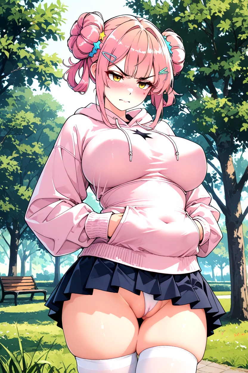 Large Breasts, High Resolution, Round Breasts Hentai IA