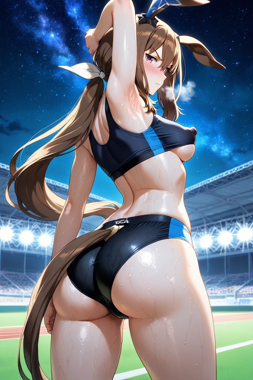Tail, Long Torso, Admire*vega From Uma*musume Hentai AI Porn