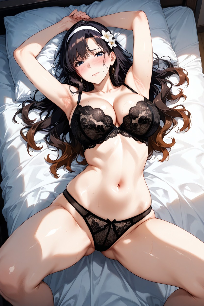 Skinny, Knees Raised, Knees Bent Hentai AI Porn