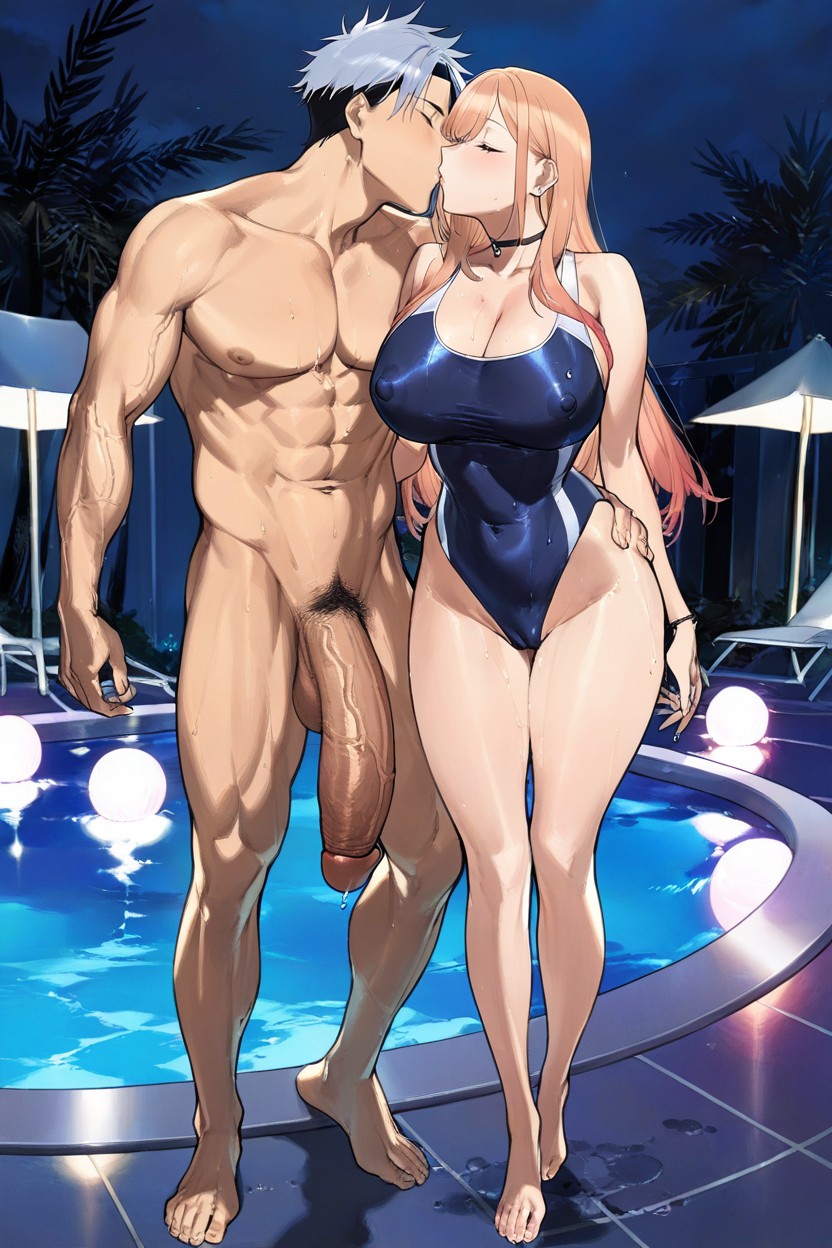 Large Ass, Massive Breasts, Full Body Hentai AI Porn