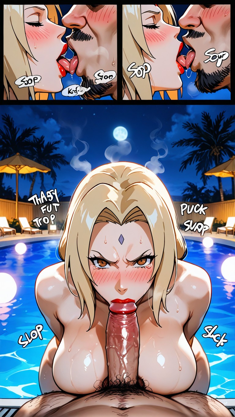 Angry, Blushing, Medium Breast Hentai AI Porn