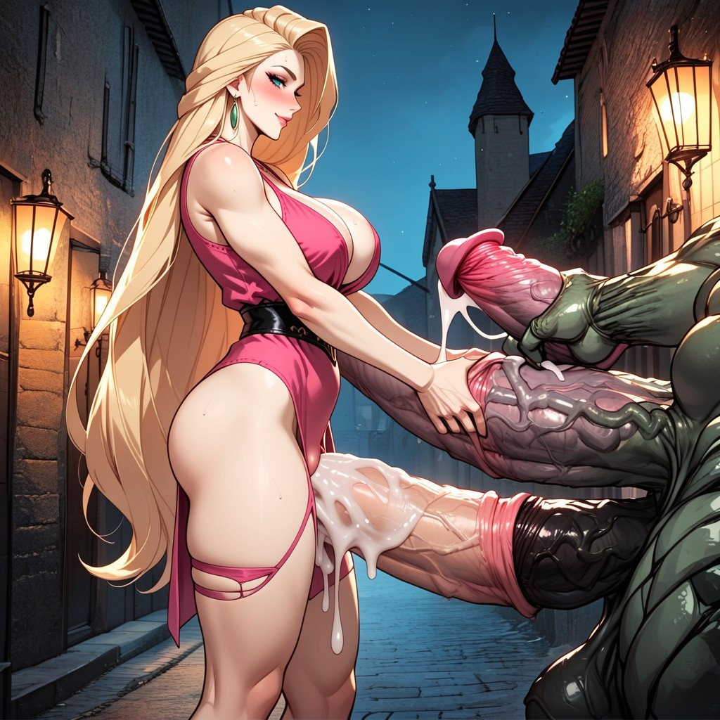 Monster Beast Sex, Cervix, Perfect Natural Medium Breasts Hentai AI Porn